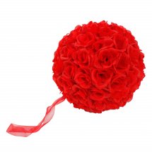 Hanging ball of 20 Red roses