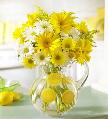 Flowers in a vase 