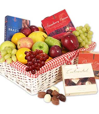 Fruits chocolates
