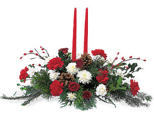 2 dozen roses in a basket with candles