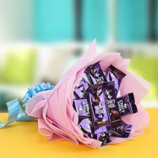 10 Cadburys Dairy Milk Chocolate Bouquet