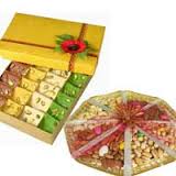 1/2 Kg Dry Fruits with 1/2 Kg Mix mithai