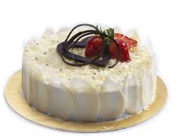 1/2 kg white forest cake