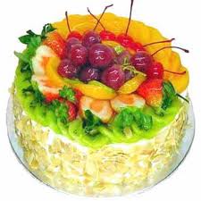 5 star 1 kg Fresh fruit cake