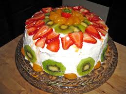 1 kg Fresh fruit cake
