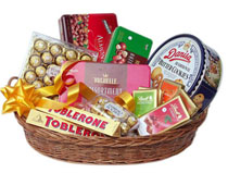 Large Basket of Mixed Chocolates