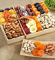 Dry Fruits tray with chocolates