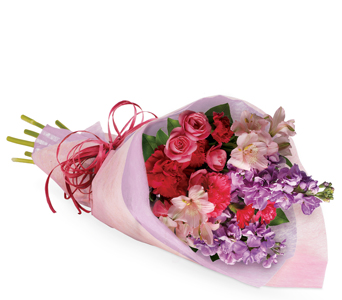 Pink Flowers Bouquet