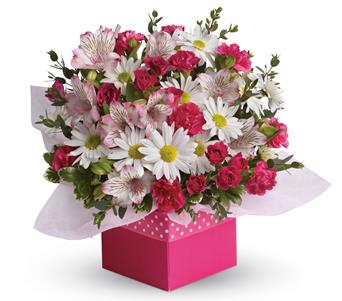 Flowers in a basket