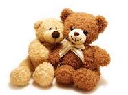 2 Teddy bears 6 inch each