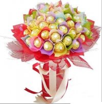 16 pieces Ferrero chocolate bouquet