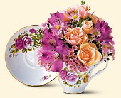 Teacup arrangement