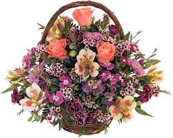 Basket of flowers