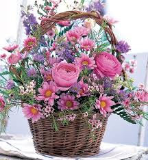 Pink Flowers in a Bouquet