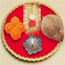 Karva chauth thali