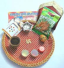 Karva chauth thali