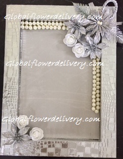 Decorated tray