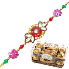 Ferrero rocher with rakhi