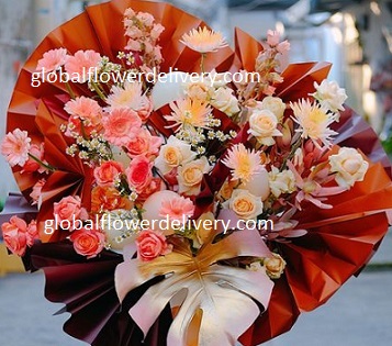 Bouquet '35 red roses' - order and send for 54 $ with same day delivery -  MyGlobalFlowers